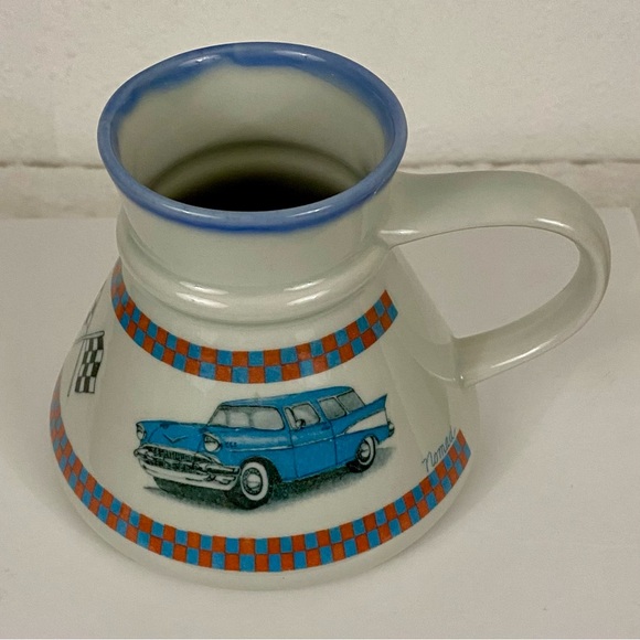 Otagiri Japan Chevy Nomad Mug Carol Kruger Graphic - Picture 2 of 11